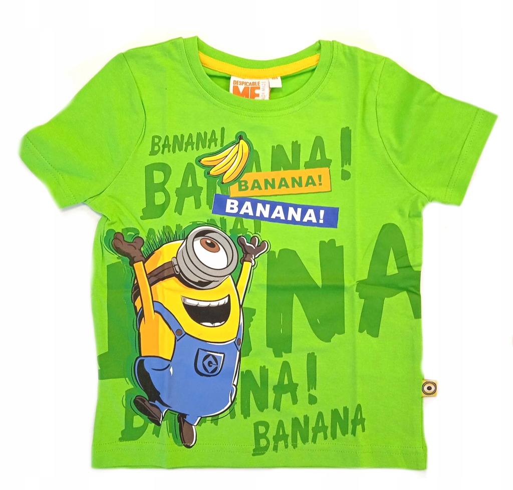 T-SHIRT Z LOGO MINIONKI__110