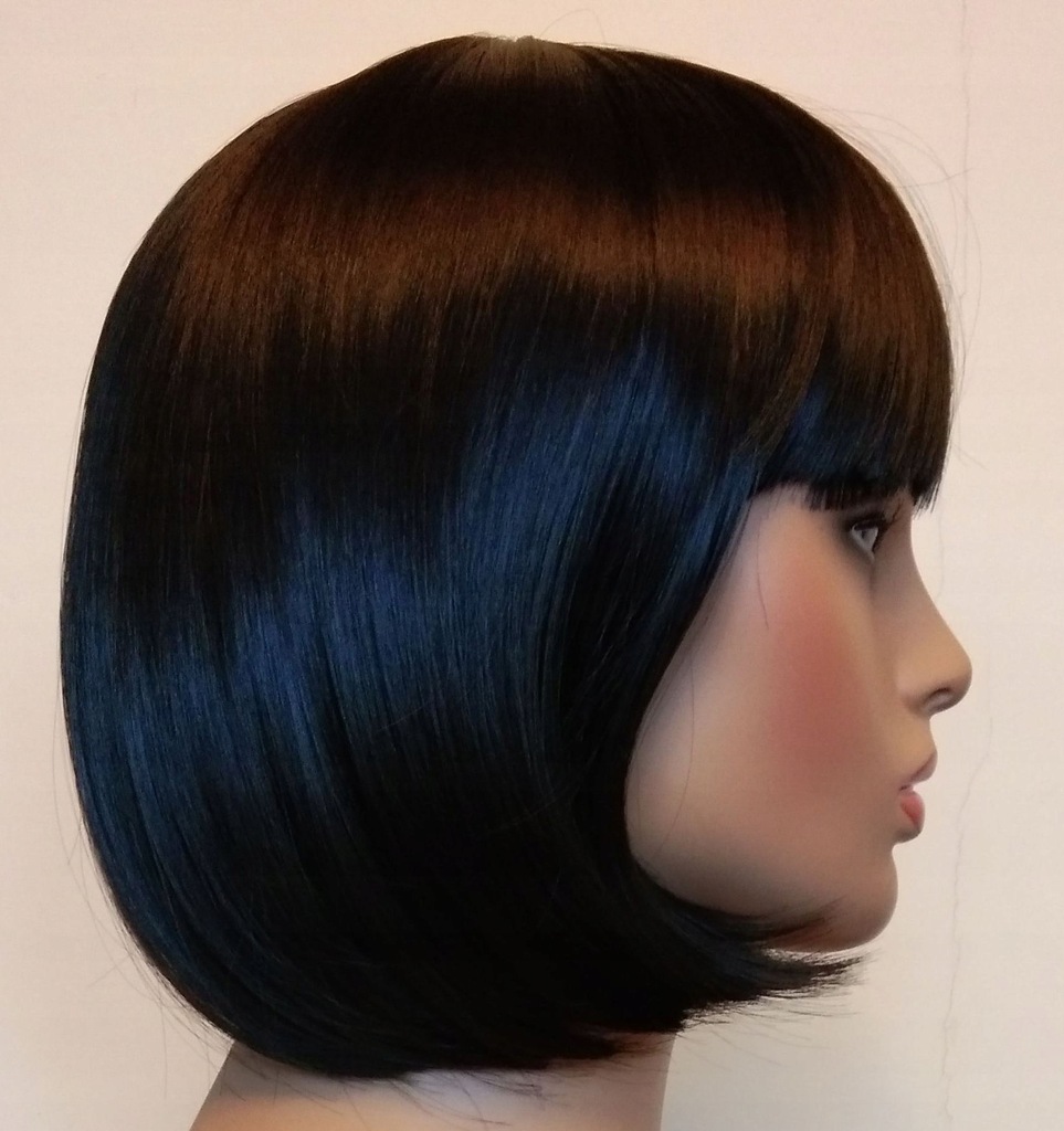 Jak prawdziwe, naturalne, Czarne 30 cm 7577827079