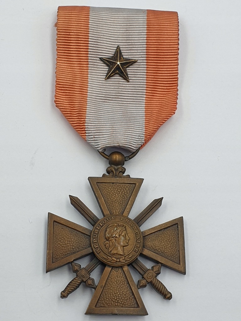 Francja Krzyż Wojenny Croix de Guerre des Théâtres d'opérations extérieurs