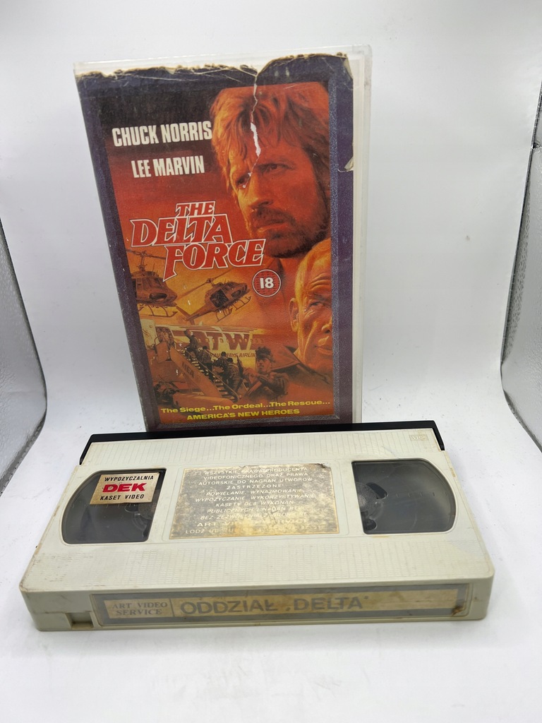 KASETA VHS Aleks G - Oddział Delta - AVS (75)