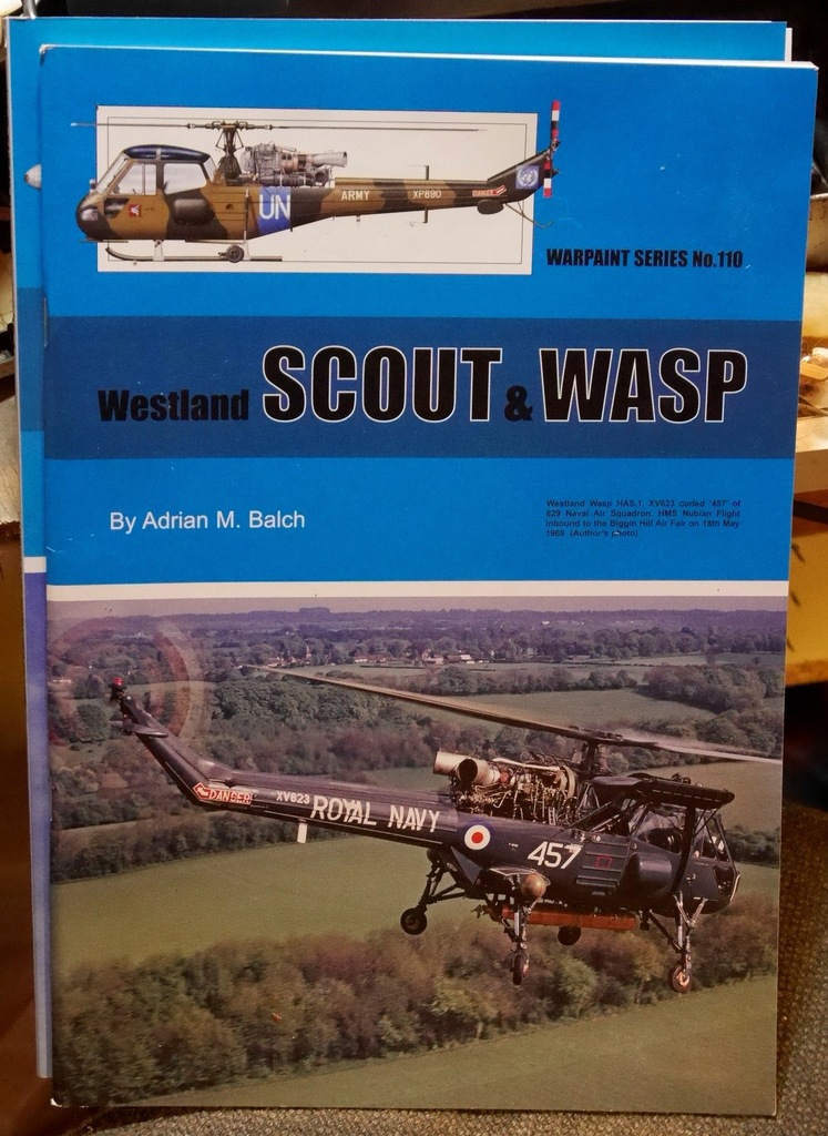 WARPAINT SERIES NR 110 WESTLAND SCOUT&WASP