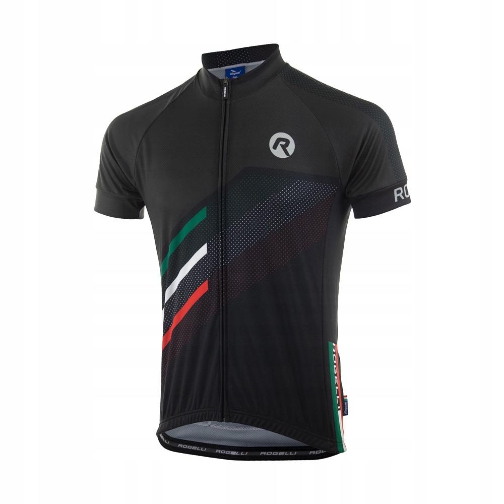 ROGELLI TEAM 2.0 męska koszulka rowerowa czarny 4XL