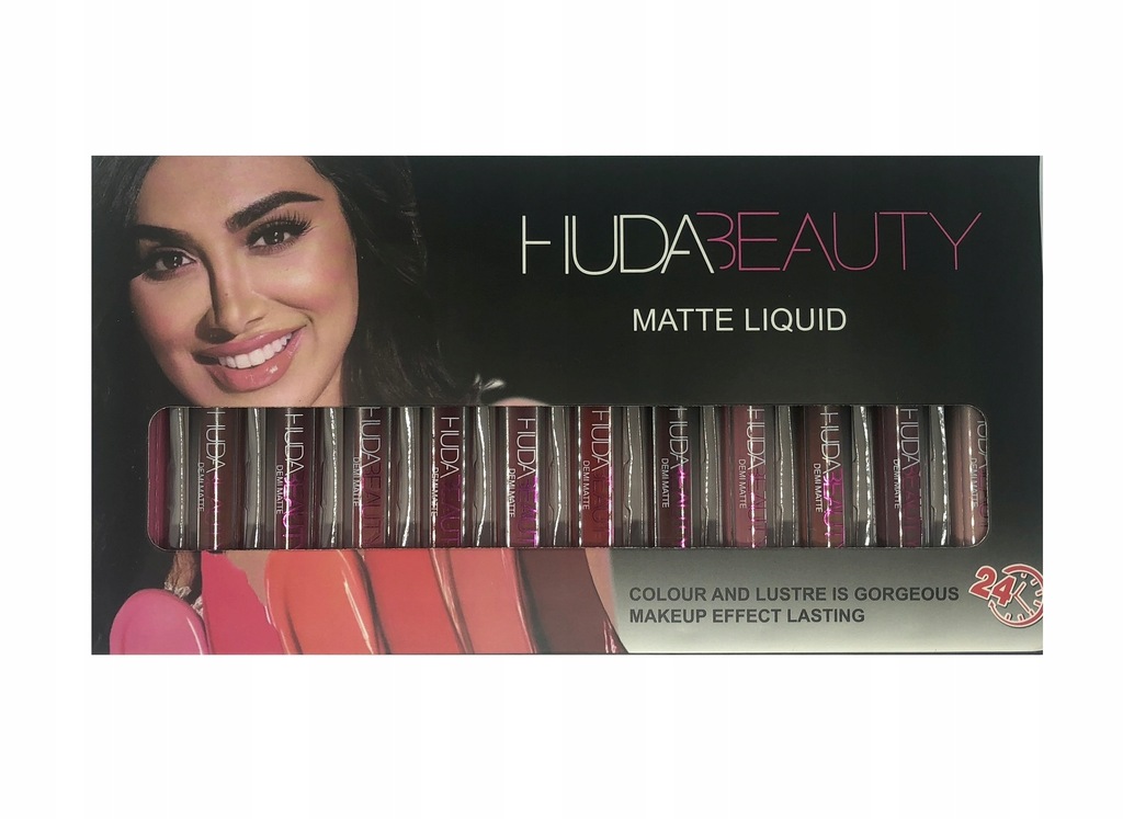 Huda Beauty Demi Matte Lipstic Zestaw 12 Pomadek 7646970319 Oficjalne Archiwum Allegro