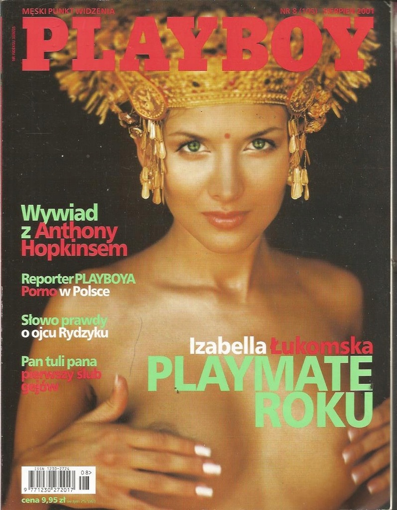 Playboy nr 8/2001 Łukomska