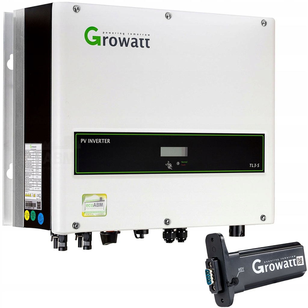 GROWATT FALOWNIK INWERTER 3000 TL3S PV 10lat 3kW 9651810020