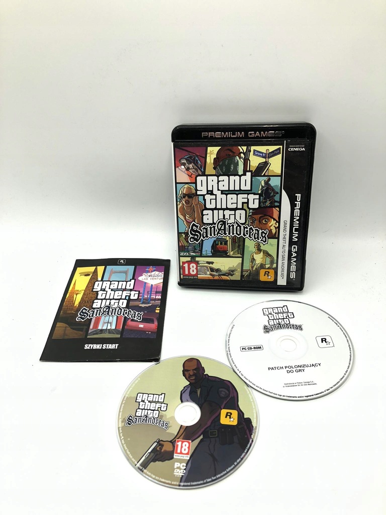 GTA SAN ANDREAS PC Polskie Wydanie