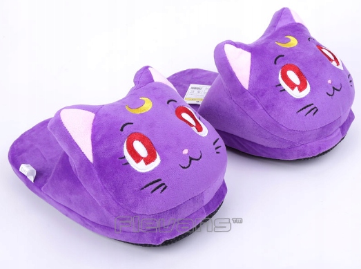 PLUSZOWE KAPCIE BUTY ANIME SAILOR MOON LUNA KOT