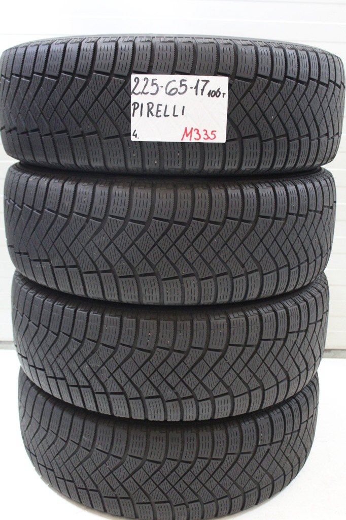 OPONY ZIMOWE PIRELLI ICE ZERO 225 65 17 106T 7mm - 11754312016 ...