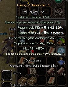 nasior z lez 9 hp+strzaly grota/dt Polska metin2