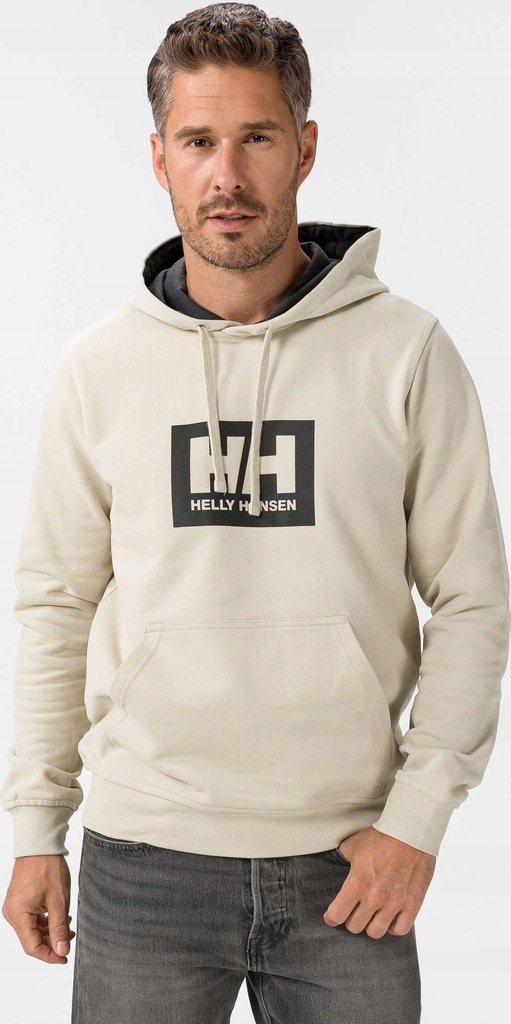 Helly Hansen Bluza męska Box Hoodie Pelican r. L