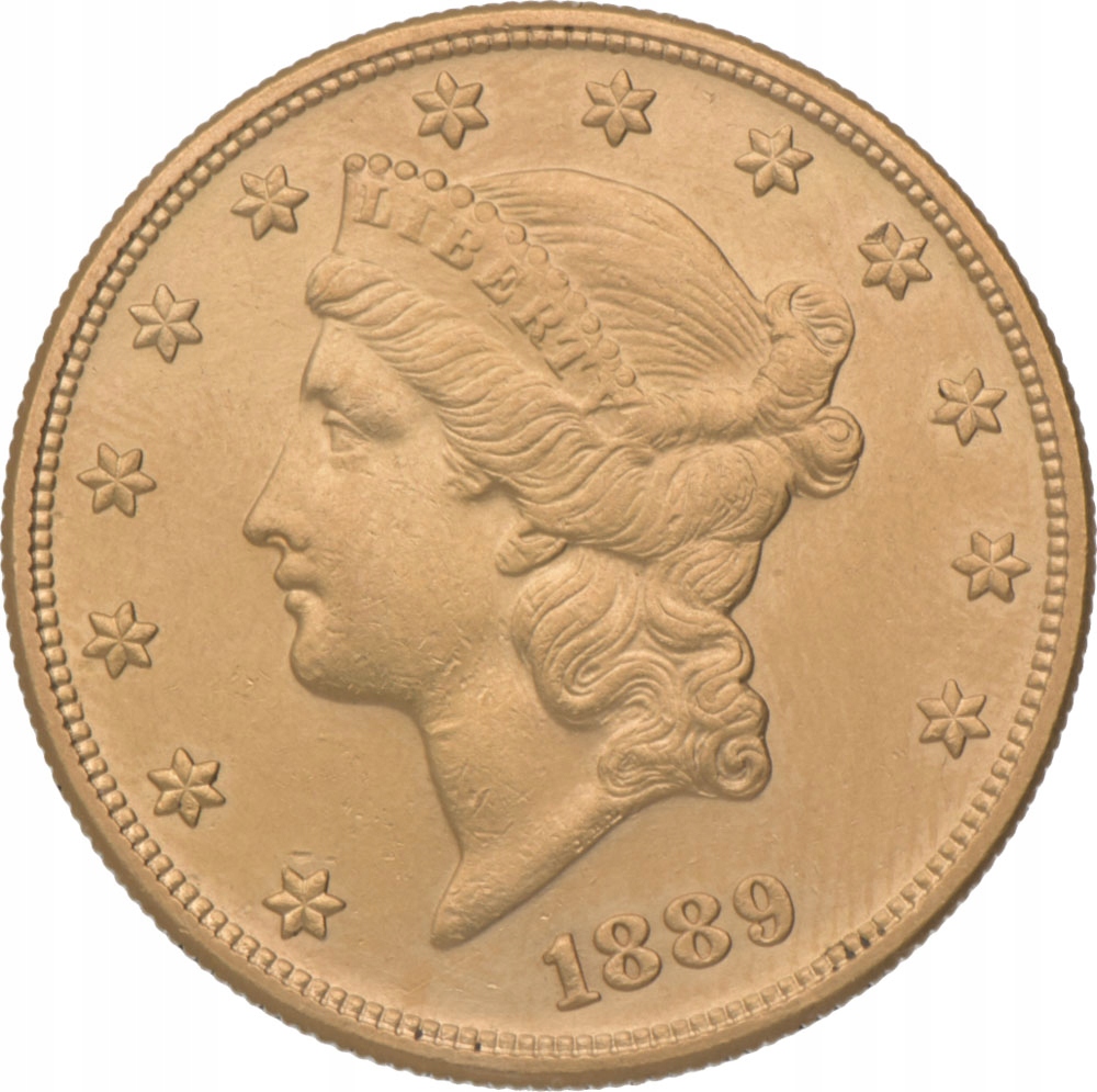 20 Dolarów 1889 - oryginał (7-8)