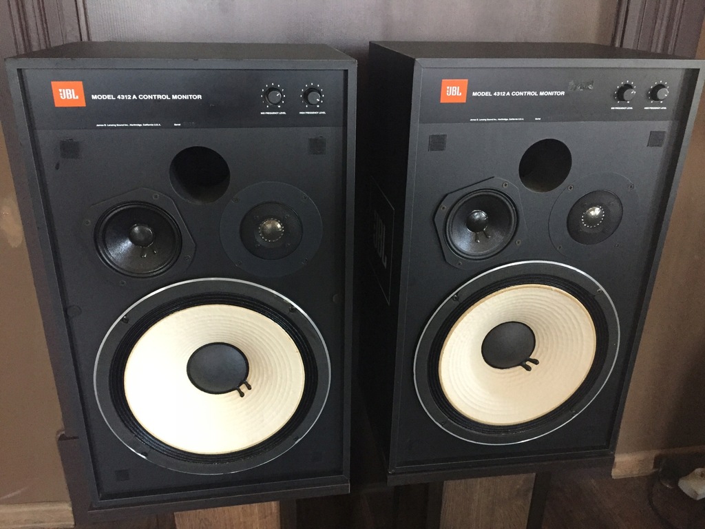 JBL 4312 Control Monitors - 