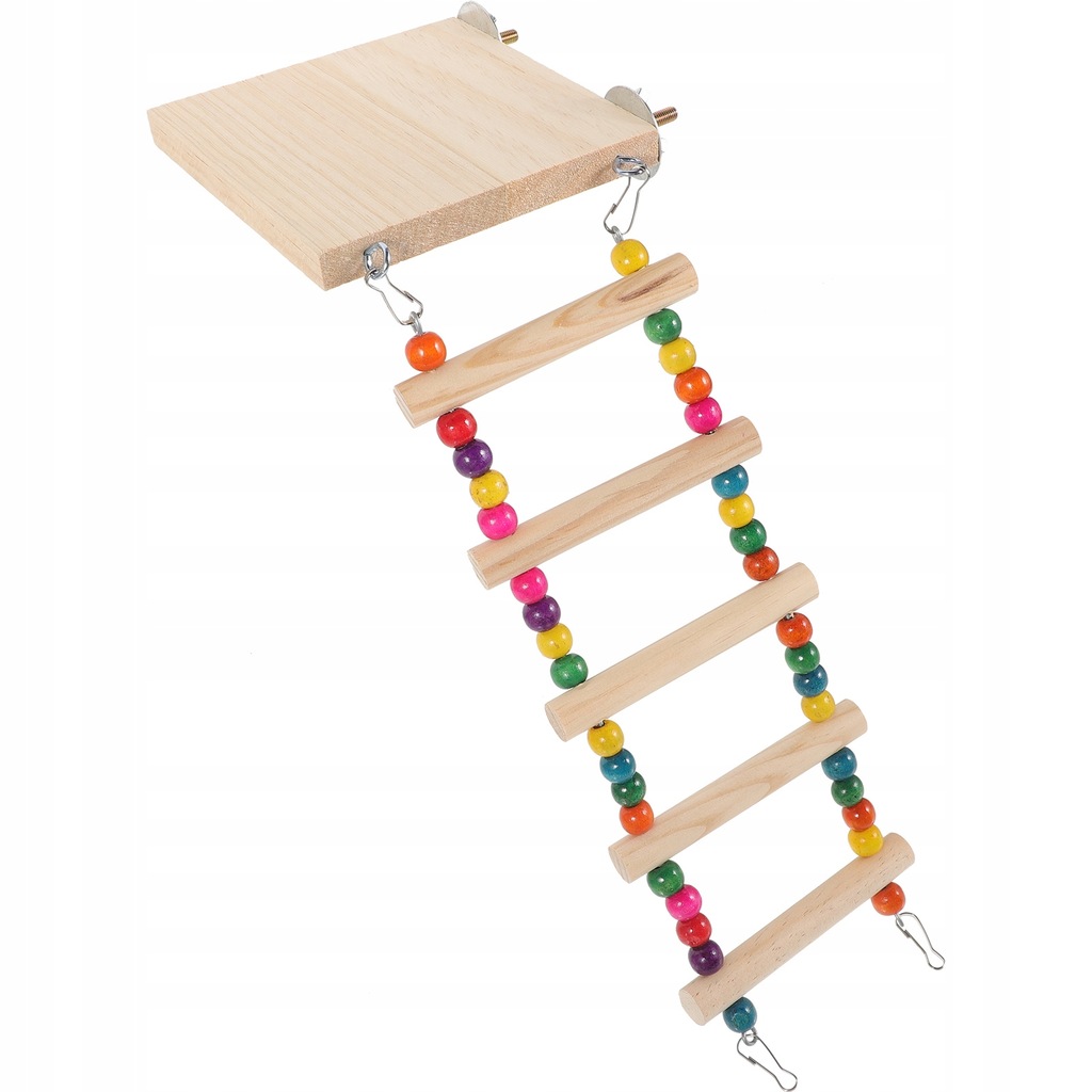 Pet Platform Ladder Parakeet Training Toy Stand