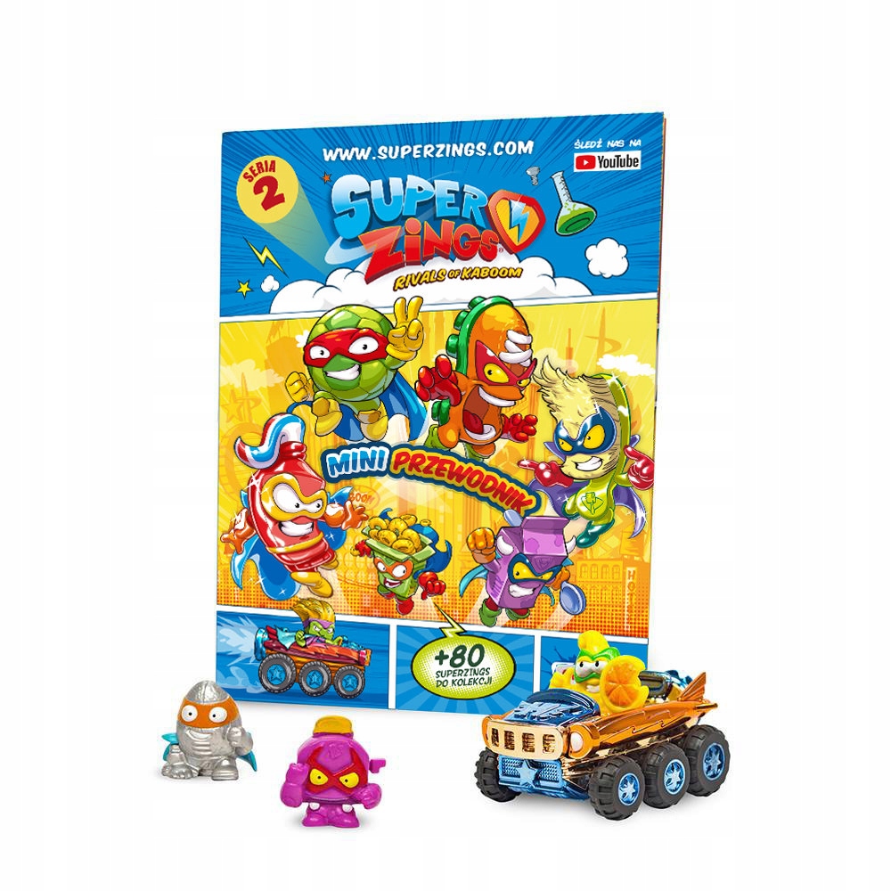 Super Zings seria 2 Zestaw Startowy figurki + 20