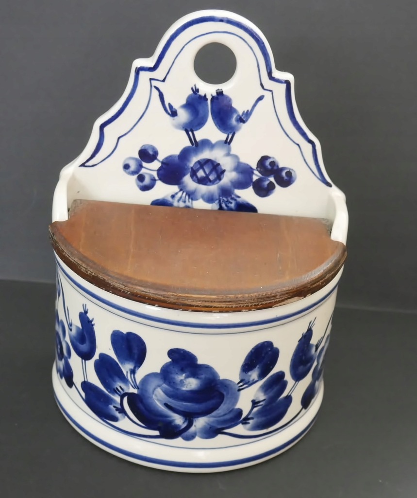 stary pojemnik na sól,ceramiczny