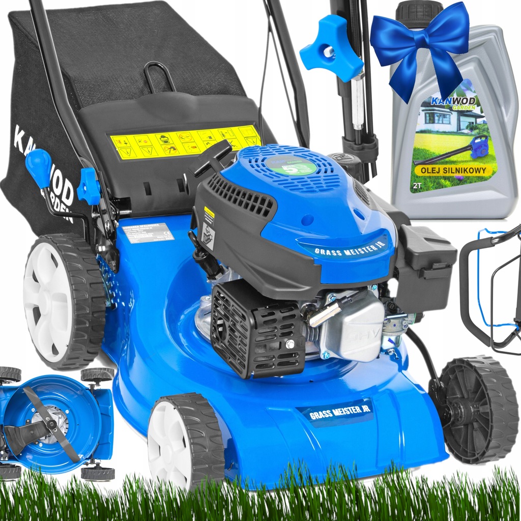 Купить МОЩНАЯ БЕНЗИНОВАЯ КОСИЛКА 6 Л.С. 41 СМ + МАСЛО: отзывы, фото и ...