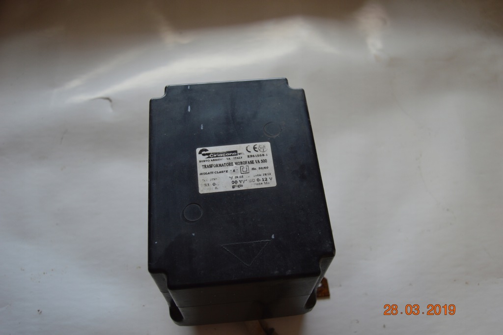 AGREGAT CHŁODNICZY ZANOTTI TRANSFORMATOR - 10517139034