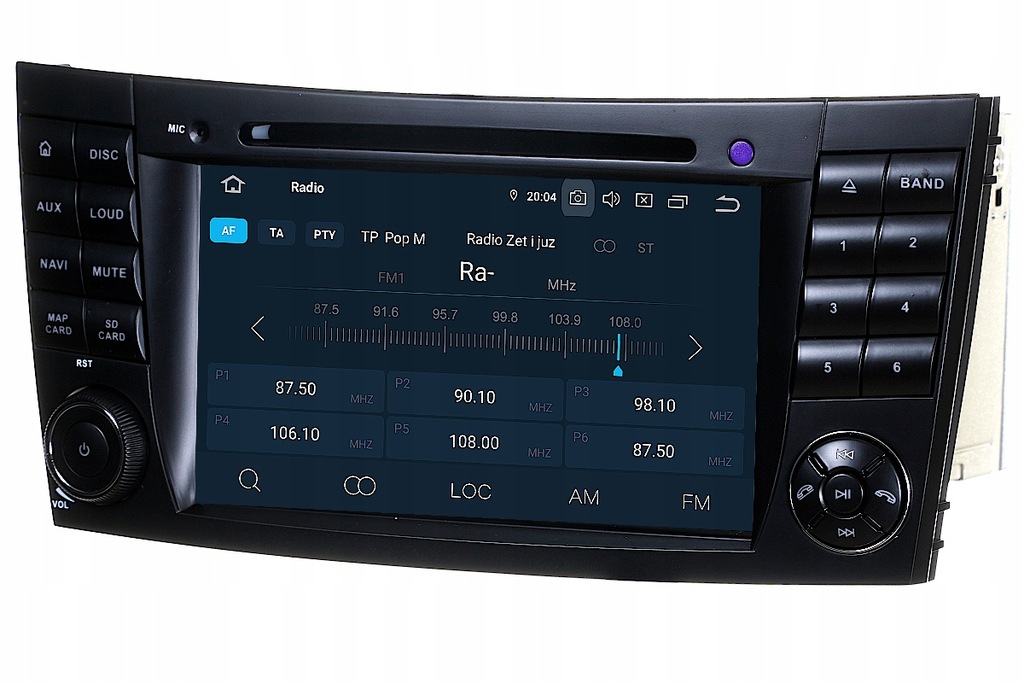 RADIO NAWIGACJA MERCEDES W211 CLS ANDROID 9 16GB