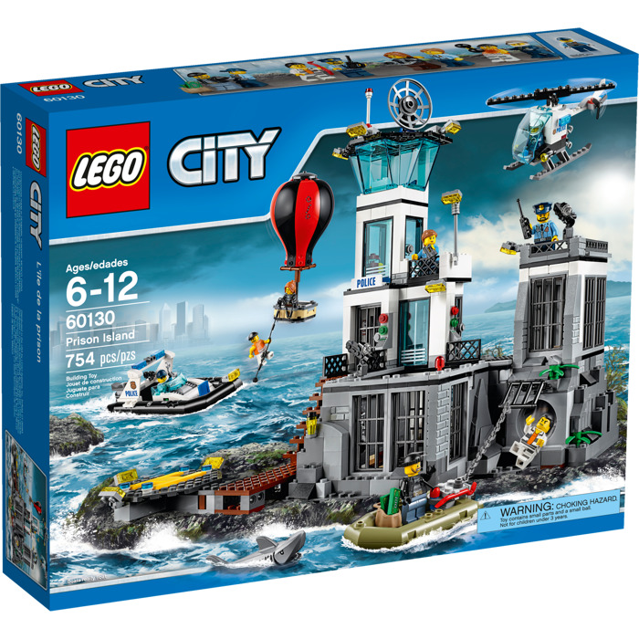 LEGO City 60130 Więzienna Wyspa - NOWA - Unikat