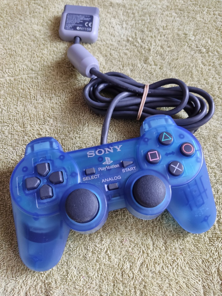 Oryginalny pad do PlayStation 2 - Island Blue