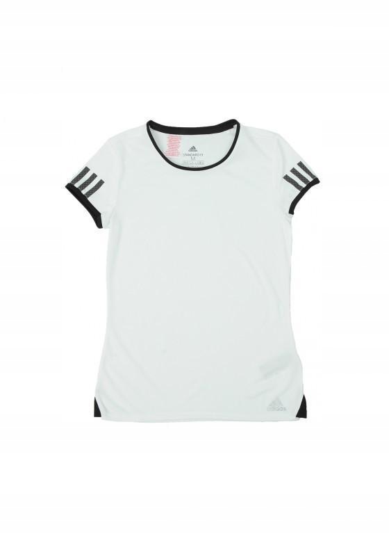 F0C616*ADIDAS T-SHIRT WHITE LOGO 140CM A01