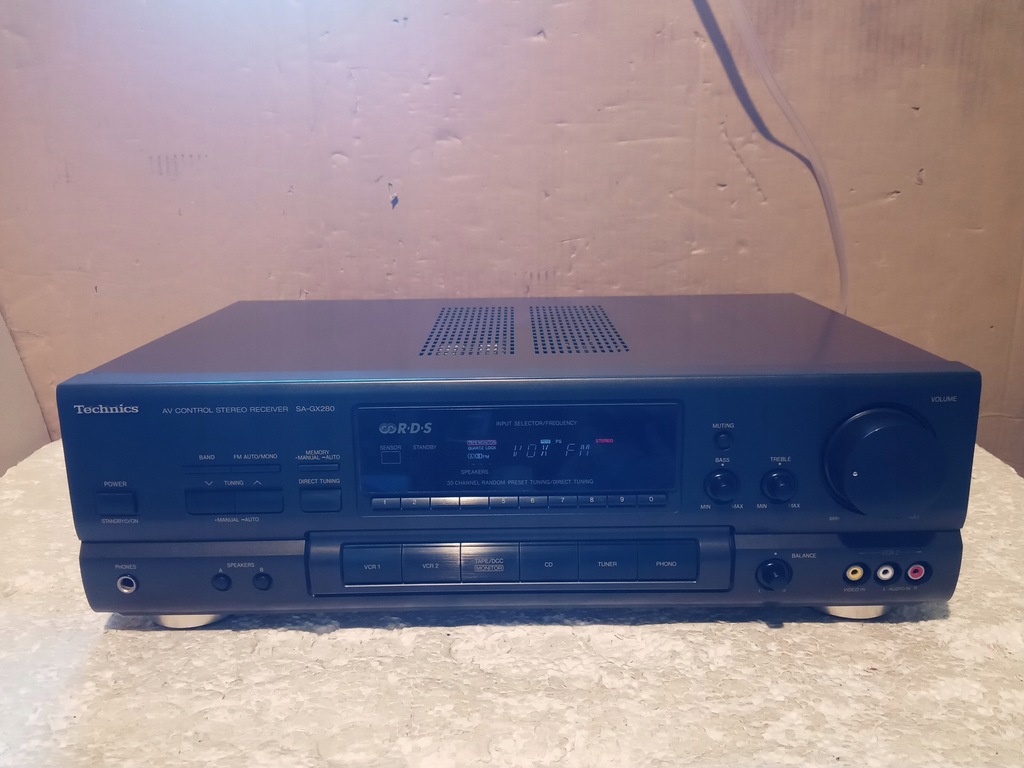 TECHNICS SA-GX280 ( cicho gra , stan zewn. BDB -jak nowy )