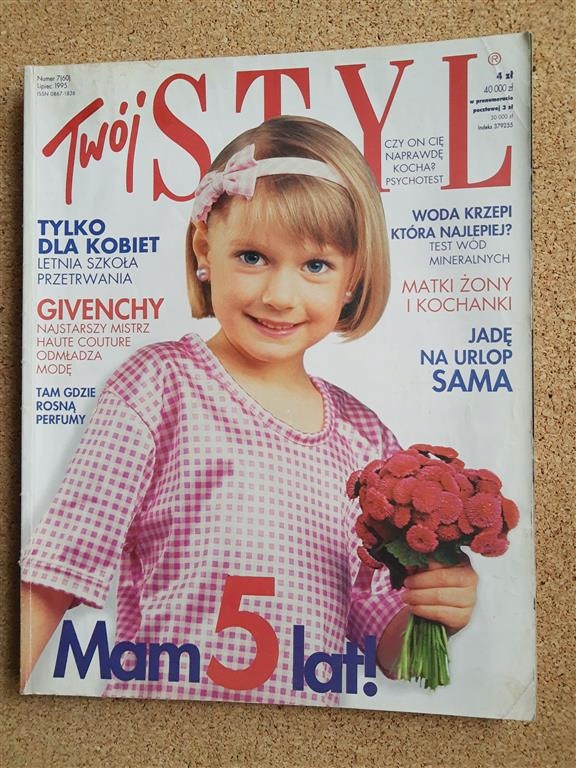 Twój Styl nr 7 (60) 1995 + wykrój