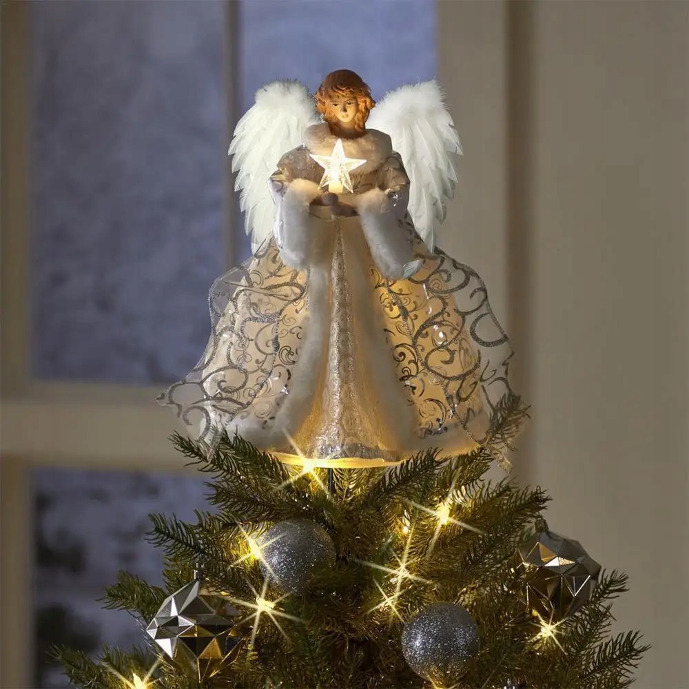 Light Props Ornamental Angel Topper Pendant Christ
