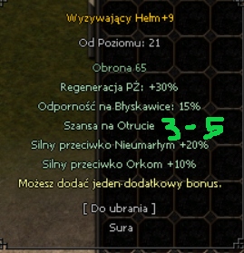 WYZYWAJĄCY HEŁM+9 DT GROTA METIN POLSKA