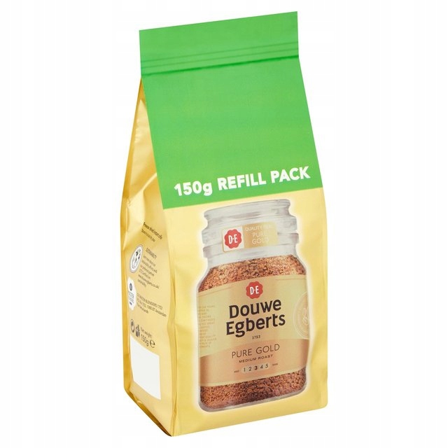 DOUWE EGBERTS Pure Gold Kawa Rozpuszczalna 150g UK