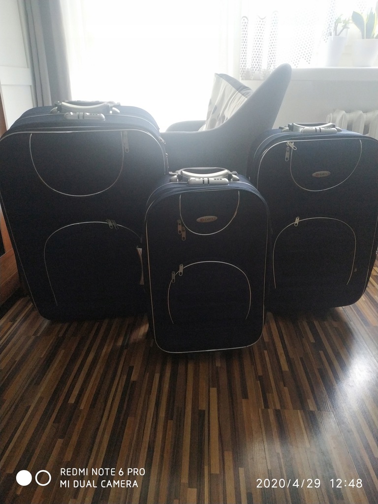 Zestaw 3 walizek podróżnych