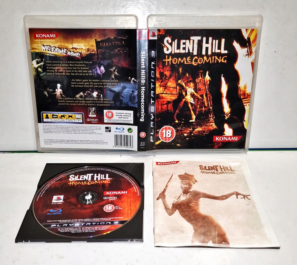 Silent Hill: Homecoming PS3 3XA ZADBANA PŁYTA