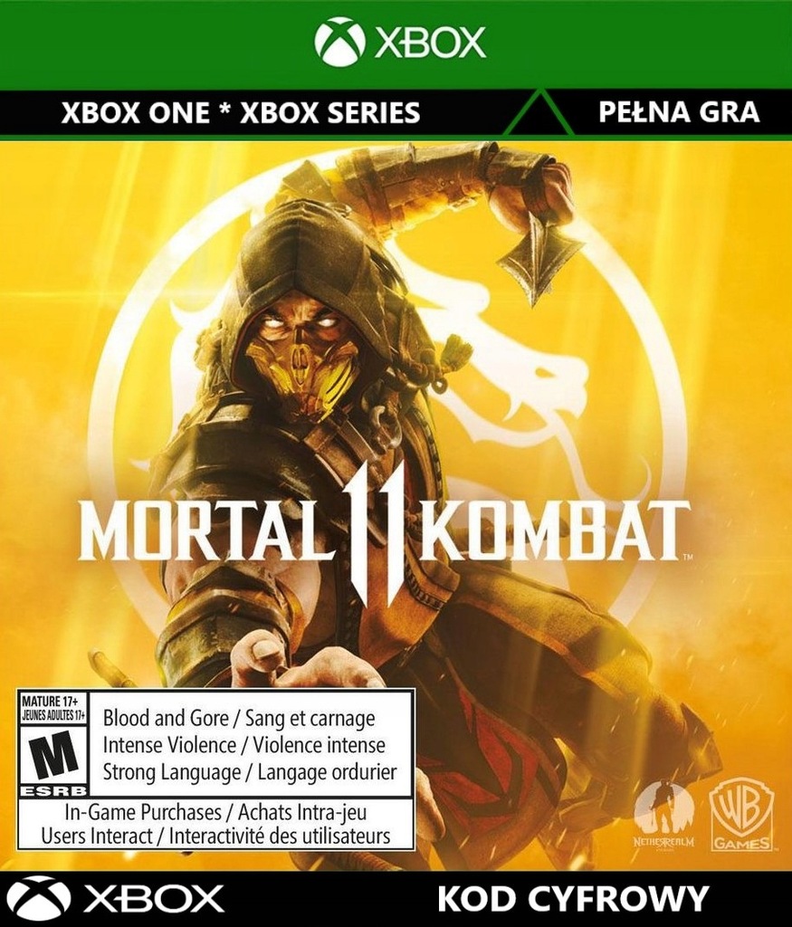 MORTAL KOMBAT 11| XBOX | KOD | KLUCZ |