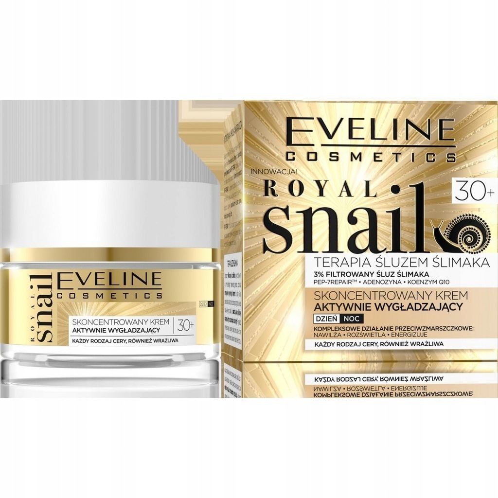Eveline Royal Snail 30+ Skoncentrowany Krem aktywn