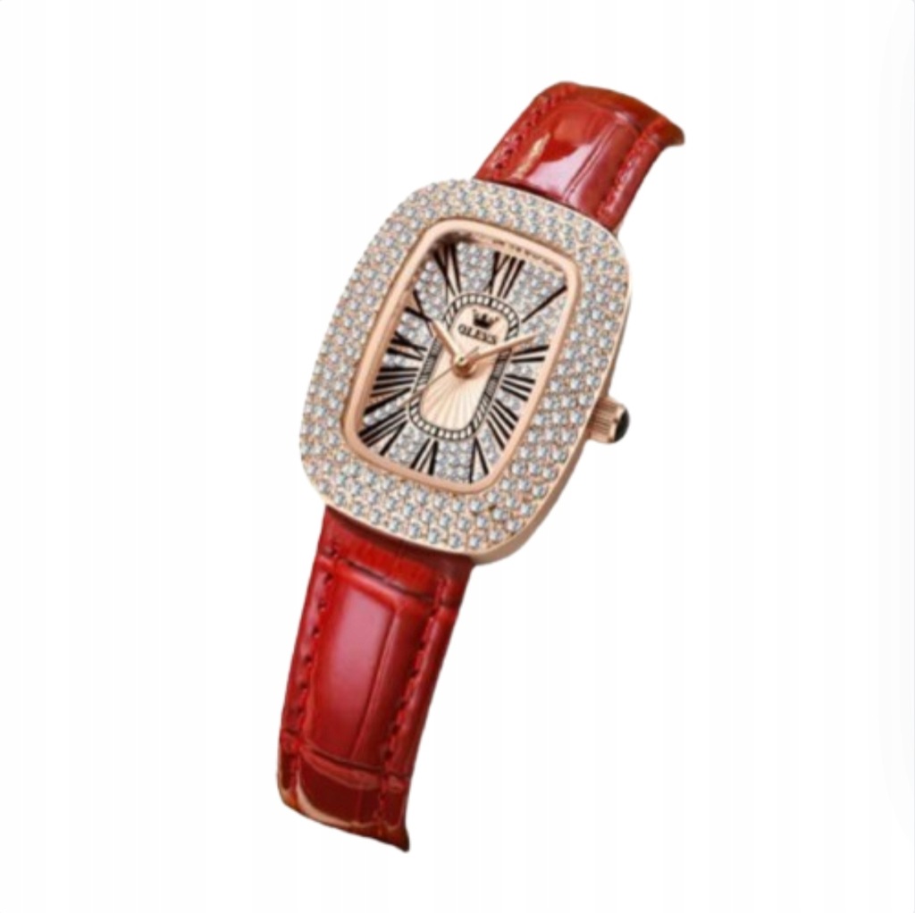 Elegancki zegarek damski japońskiej firmy OLEVSO - 9940 Moda