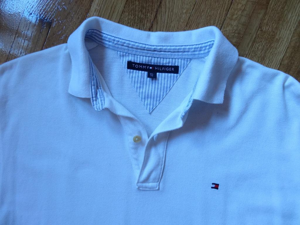 WOŚP TOMMY HILFIGER koszulka polo XL 100% bawełna