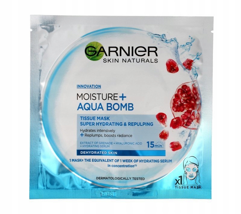 Garnier maska kompres Skin Naturals Moisture + Aqu