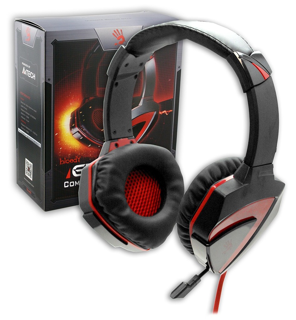 Słuchawki Gaming A4Tech Bloody G500 z Mikrofonem