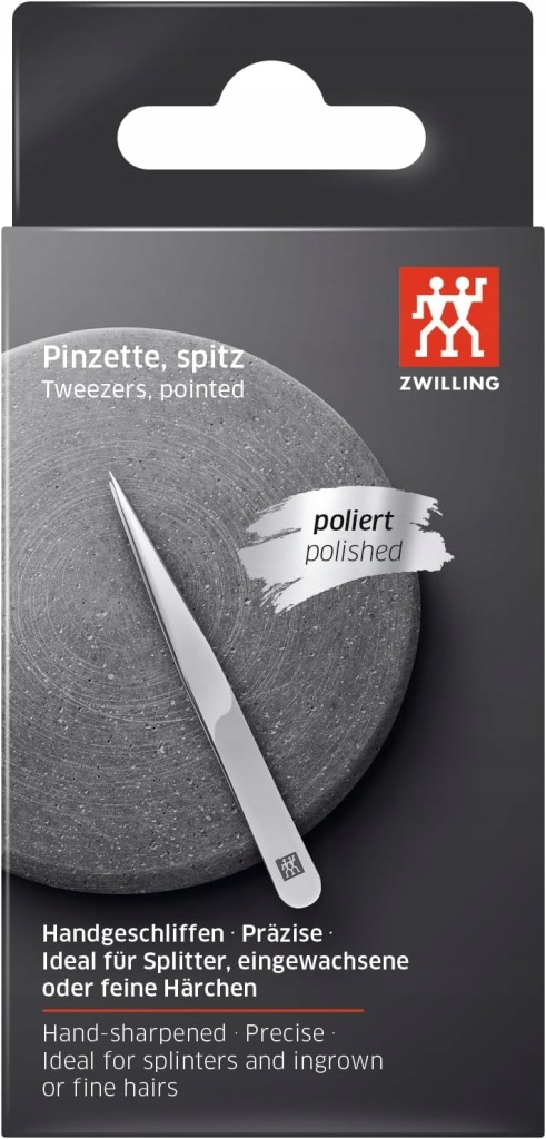 Zwilling Classic Inox Pęseta Spiczasta Stal Nierdzewna