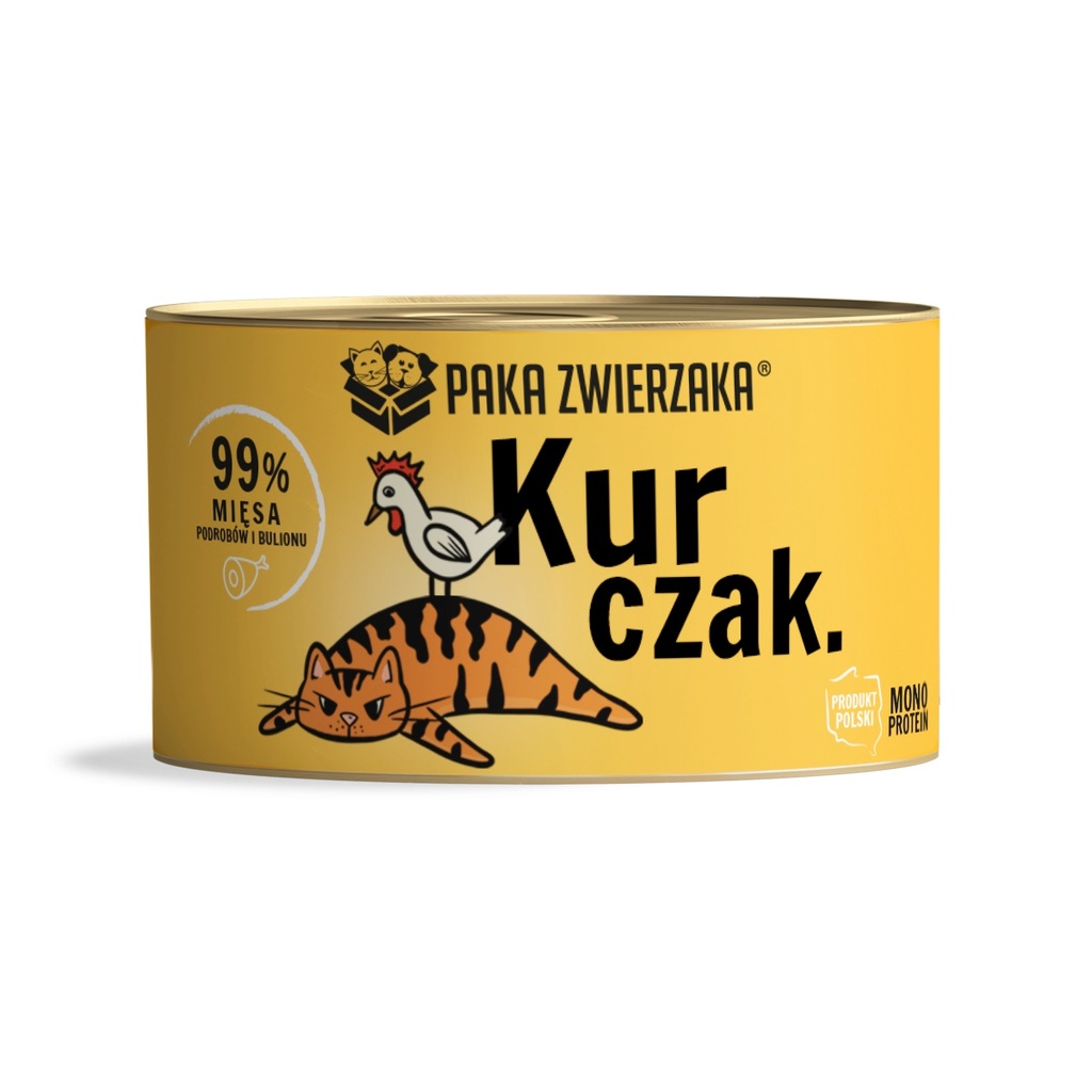 Mokra karma dla kota Paka Zwierzaka kurczak 200 g
