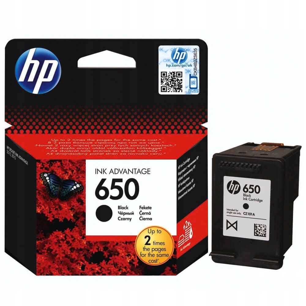Купить Набор чернил для принтера HP 650, ЧЕРНЫЙ + ЦВЕТ: отзывы, фото, характеристики в интерне-магазине Aredi.ru