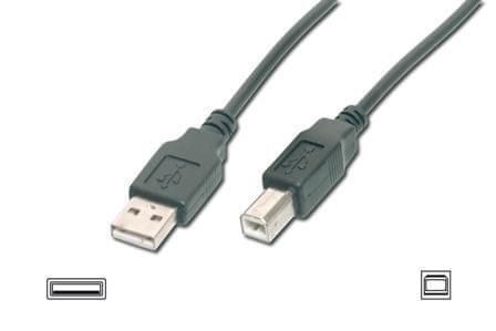 Купить Кабель принтера DIGITUS 2.0 A/M — USB B/M, 1: отзывы, фото, характеристики в интерне-магазине Aredi.ru