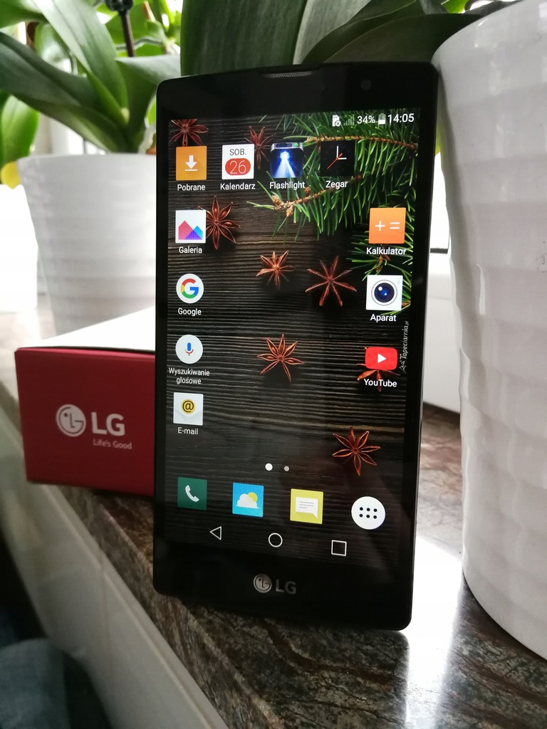 Smartfon LG G4C, Biały, STAN IDEALNY! Okazja!