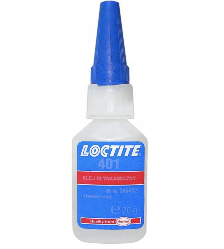 LOCTITE 401 Klej błyskawiczny cyjanoakrylowy 20ml