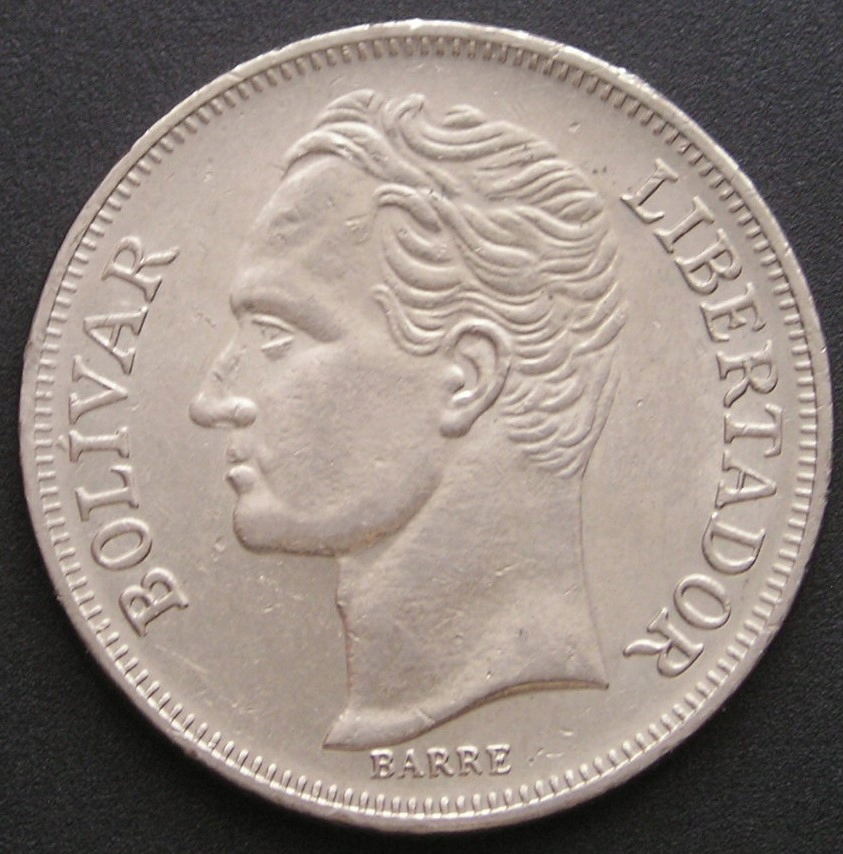 Wenezuela / 5 bolivares / 1987 / Bolivar