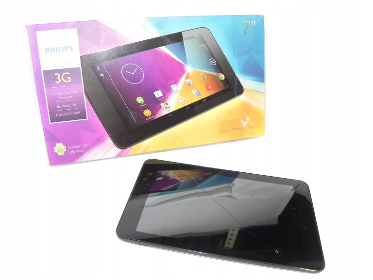 TABLET PHILIPS 3G 7 CALI USZKODZONY!