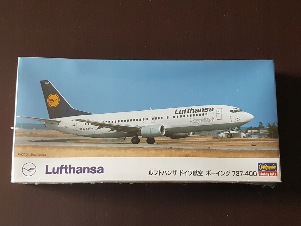 BOEING 737-400 LUFTHANSA HASEGAWA SKALA 1:200