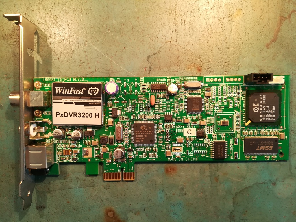 KARTA TV DVB-T + Analog LEADTEK Winfast PxDVR3200H