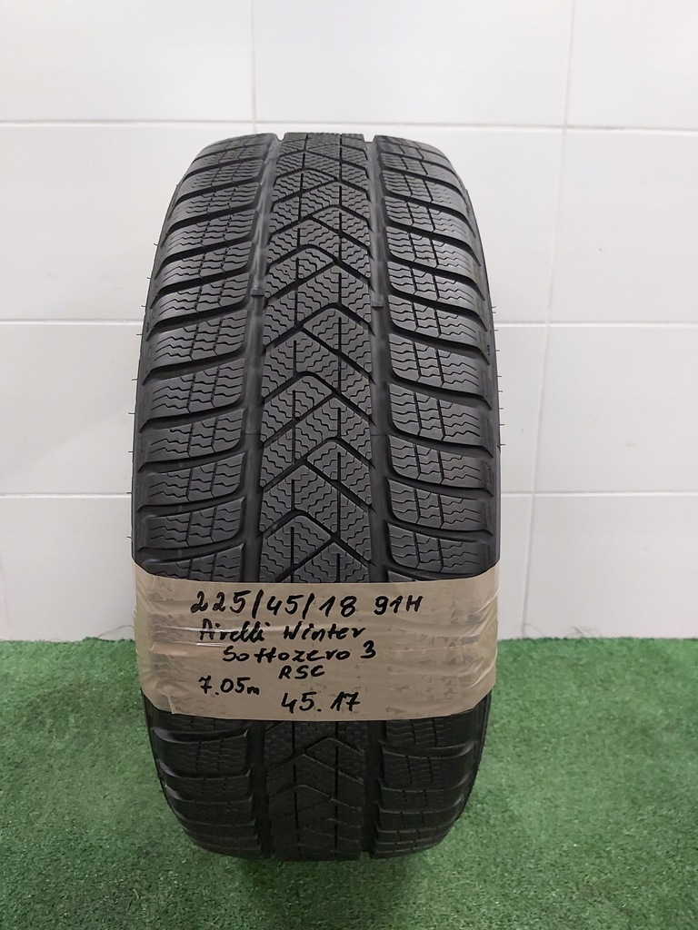 225 45 18 PIRELLI WINTER SOTTOZERO 3 91H RSC