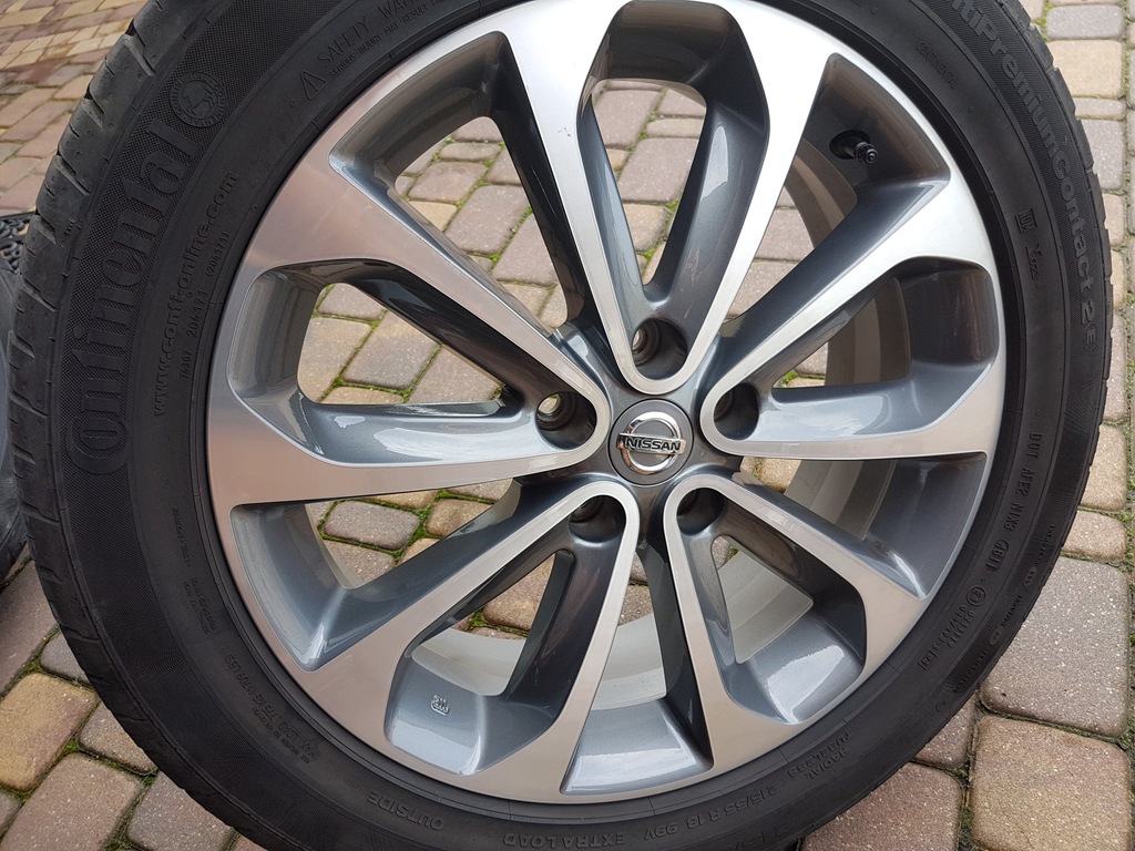 FELGI Z OPONAMI NISSAN QASHQAI, 18 CALI, 5X114,3